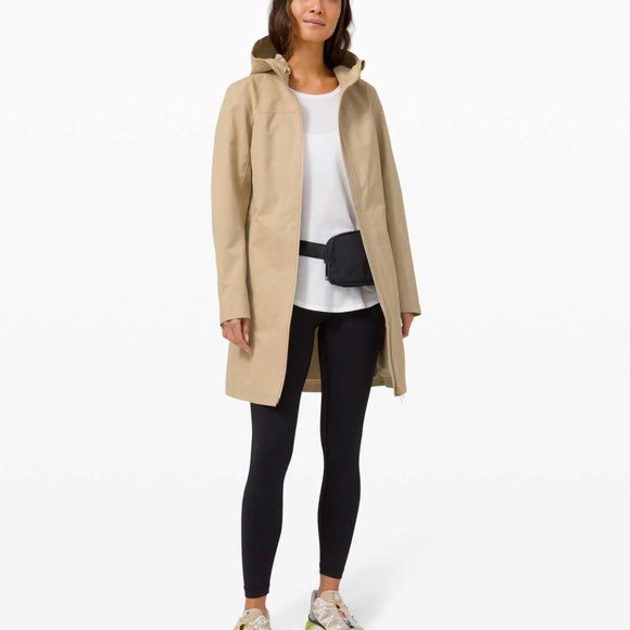 lululemon athletica Tan Trench Coat - Picture 10 of 13